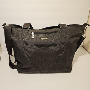 Baggalini Travel “Avenue” Tote Bag Padded Nylon